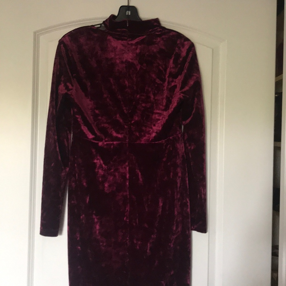 Bardot Velvet Dress - Picture 4 of 5